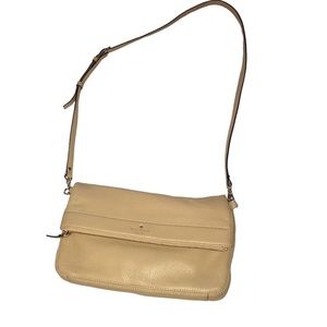 Kate Spade Cobble Hill Marsala fold over crossbody bag